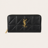 Quilted Leather YL Wallet