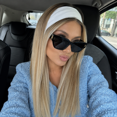 Fashion Oversized Black Sunglasses