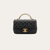 Luxury Black Flap Bag
