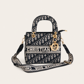 Canvas Top Handle Shoulder Crossbody Bag