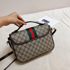Leather GG Shoulder Bag