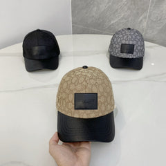 Classic Beige Monogram Everyday Cap