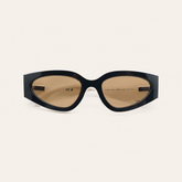 Chic White CC Black Side Panels Sunglasses