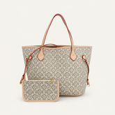 Beige Bag with Pouch