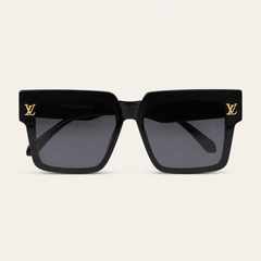 Fashion Oversized Black Sunglasses