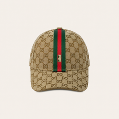 Vintage GG  Curved Brim Hat