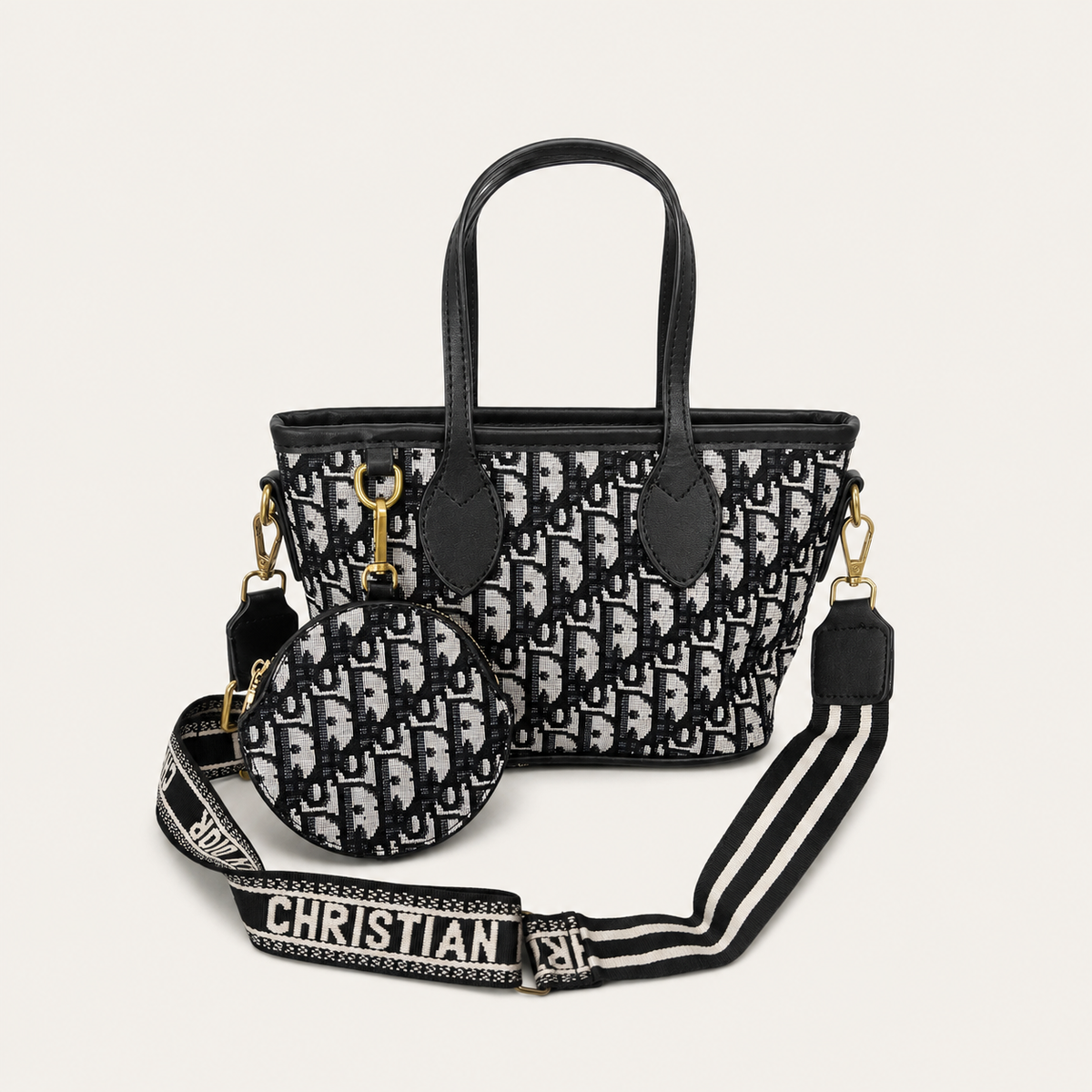 Soft Denim Tote Shoulder Handbag