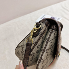 Leather GG  Shoulder Bag