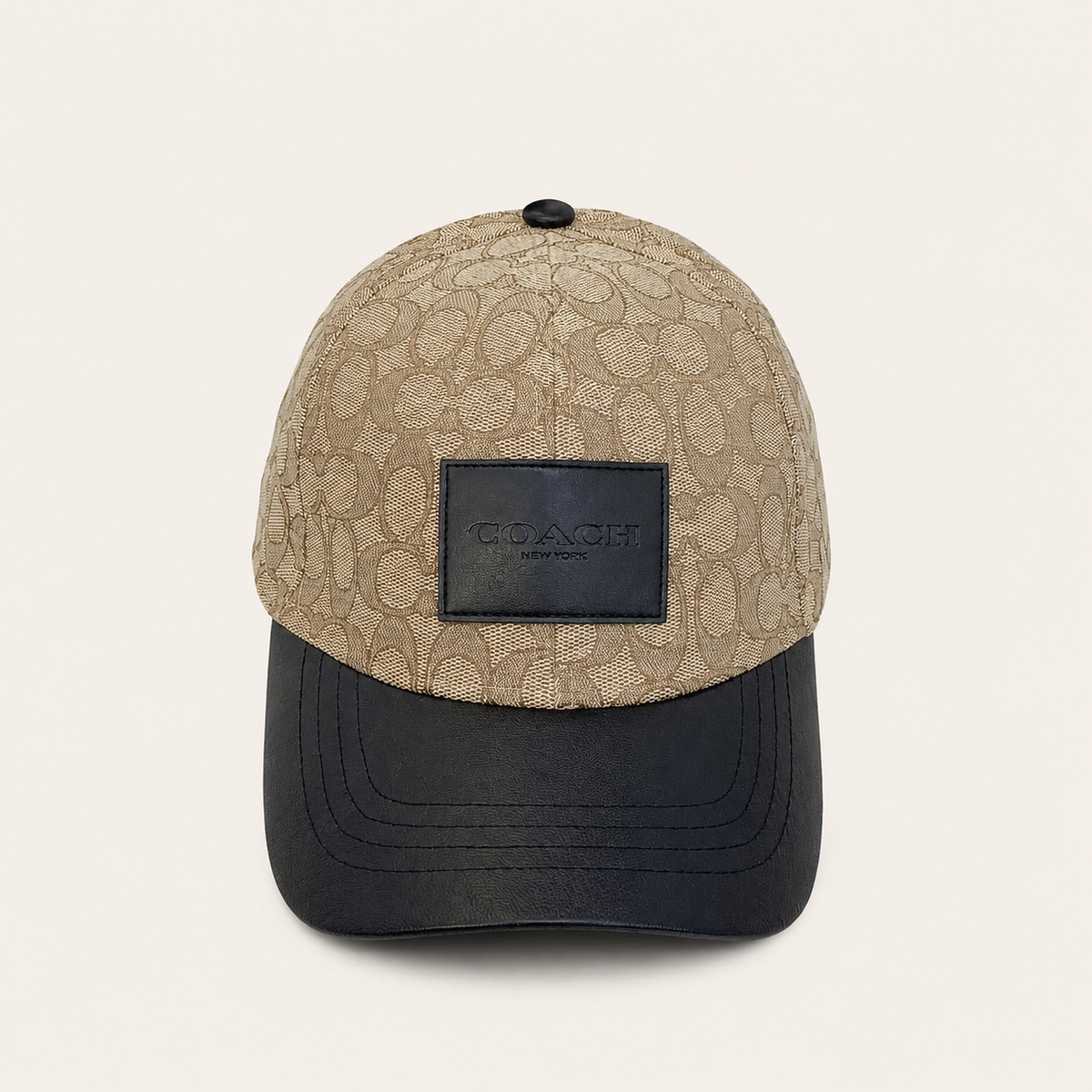 Classic Beige  Monogram Everyday Cap