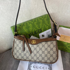 Beige GG Mini Shoulder Bag