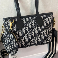 Soft Denim Tote Shoulder Handbag
