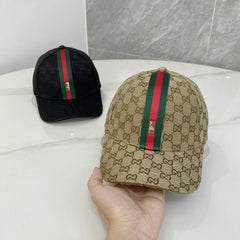 Vintage GG  Curved Brim Hat