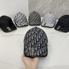 Oblique Jacquard Casual Baseball Hat